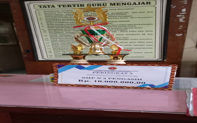 RAIH JUARA III SEKOLAH ADIWIYATA TINGKAT DIY