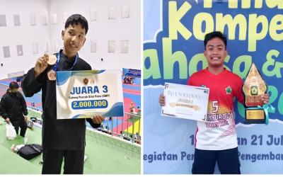 Siswa Espega Ukir Prestasi Gemilang pada Bidang Pencak Silat dan Geguritan
